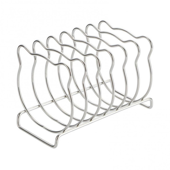 Bear-Shaped Toast Rack Stainless Steel 6-Slice Bread Holder for Air Fryer Oven Steamer Cute Even Heating Kitchen Accessories Bear-Shaped Toast Rack Stainless Steel 6-Slice Bread Holder for Air Fryer Oven Steamer Cute Even Heating Kitchen Accessories