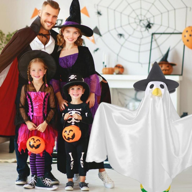 Halloween Porch Goose Outfit for 23