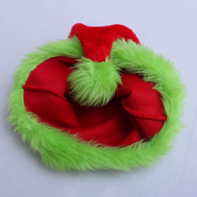 Fluorescent Green Santa Hat Glow-in-The-Dark Christmas Party Hat for Adults Kids Festive Holiday Photo Prop Fluorescent Green Santa Hat Glow-in-The-Dark Christmas Party Hat for Adults Kids Festive Holiday Photo Prop