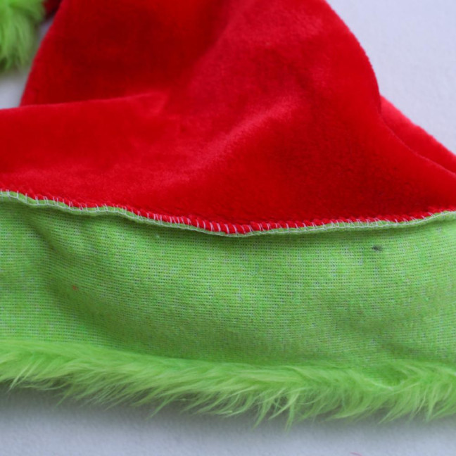 Fluorescent Green Santa Hat Glow-in-The-Dark Christmas Party Hat for Adults Kids Festive Holiday Photo Prop Fluorescent Green Santa Hat Glow-in-The-Dark Christmas Party Hat for Adults Kids Festive Holiday Photo Prop