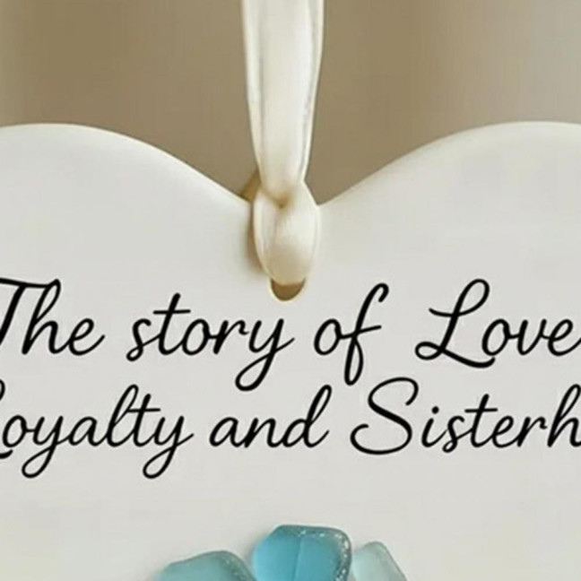 Elephant Friendship Heart Ornament Acrylic Heart-Shaped Sea Glass Friendship Decor Sea Glass Art Christmas Ornaments Gifts for Best Friends