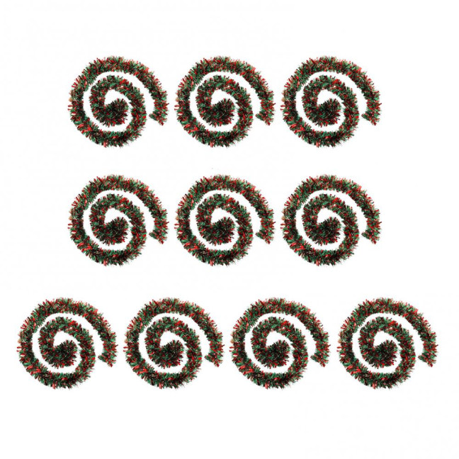 2/4/6/8/10Pcs Christmas Color Strips Christmas Ribbons Garland Indoor Outdoor Festive Decor Versatile Festive Accessory 2/4/6/8/10Pcs Christmas Color Strips Christmas Ribbons Garland Indoor Outdoor Festive Decor Versatile Festive Accessory