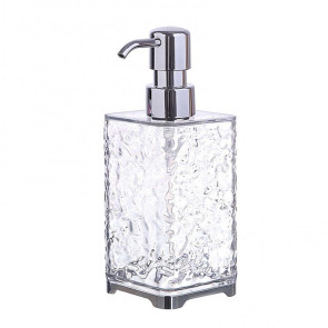 300/400ML Ripple Liquid Soap Dispenser Shampoo Body Hand Wash Shower Gel Facial Cleanser Container Bathroom Refillable Empty Press Pump Bottle 