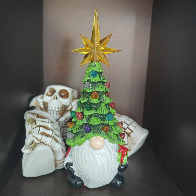 Lighted Up Gnomes Christmas Tree Figurine Small Prelit Faceless Old Man Christmas Tree with Multicolored Light for Home Room Fireplace Tabletop Decor Lighted Up Gnomes Christmas Tree Figurine Small Prelit Faceless Old Man Christmas Tree with Multicolored Light for Home Room Fireplace Tabletop Decor