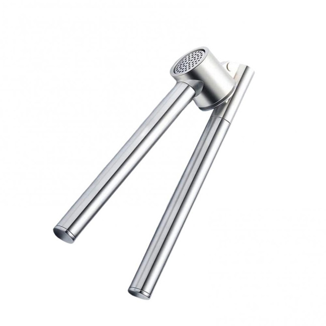 Garlic Press Stainless Steel Garlic Mincer Manual Garlic Crusher Effortless Chopping Tool for Garlic Ginger Nuts 