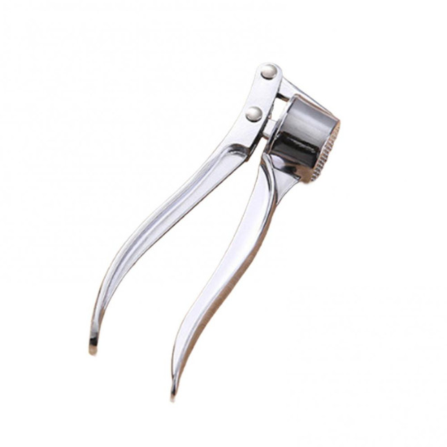 Garlic Press Stainless Steel Garlic Mincer Manual Garlic Crusher Effortless Chopping Tool for Garlic Ginger Nuts 