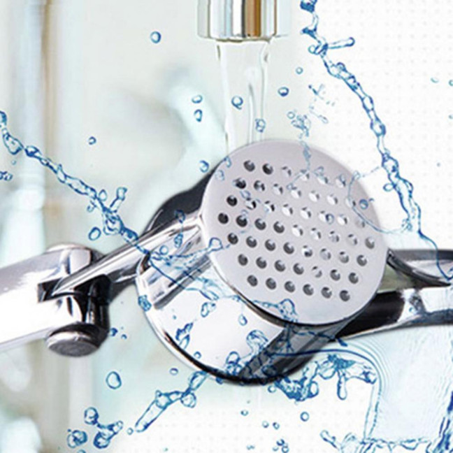 Garlic Press Stainless Steel Garlic Mincer Manual Garlic Crusher Effortless Chopping Tool for Garlic Ginger Nuts 