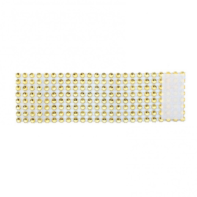 100Pcs Napkin Button Rings Sparkling Rhinestones Inlaid 8-Row Design Napkin Fasteners Festive Tableware Accents