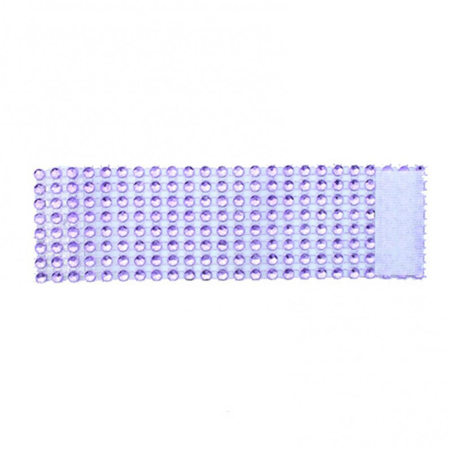 100Pcs Napkin Button Rings Sparkling Rhinestones Inlaid 8-Row Design Napkin Fasteners Festive Tableware Accents