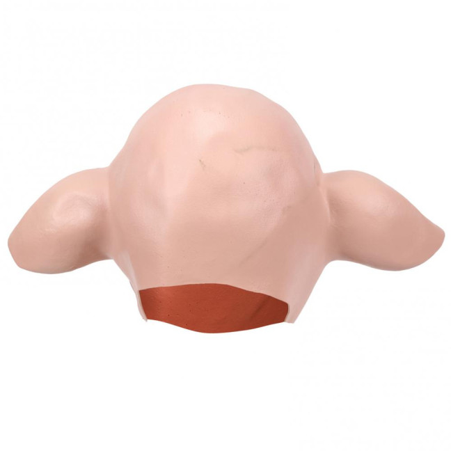 Halloween Horror Pig Head Mask Realistic Bad Face Mask Role-playing Scary Pig Head Costume Party Cosplay Props 