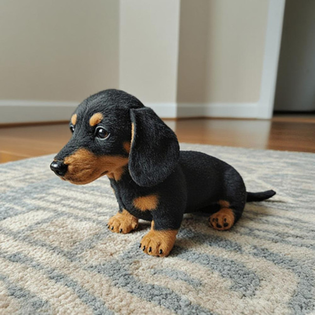 2Pcs Emotional Support Dachshund Plush Toy Soft Stuffed Animal Couch Companion for Stress Relief Anxiety Comfort & Relaxation