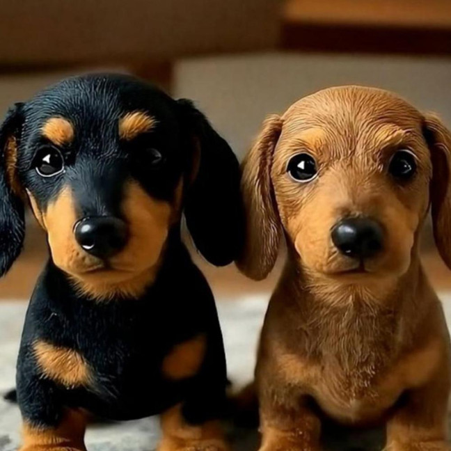 2Pcs Emotional Support Dachshund Plush Toy Soft Stuffed Animal Couch Companion for Stress Relief Anxiety Comfort & Relaxation