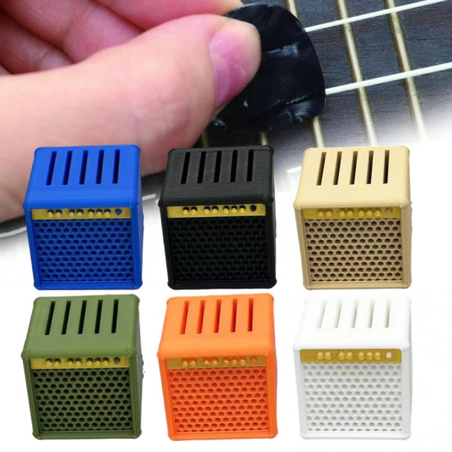 Guitar Pick Storage Box Retro Amplifier Design Pick Holder Pick Organizer Holds 5 Picks Display Stand Gift for Musicians Guitarists Guitar Pick Storage Box Retro Amplifier Design Pick Holder Pick Organizer Holds 5 Picks Display Stand Gift for Musicians Guitarists
