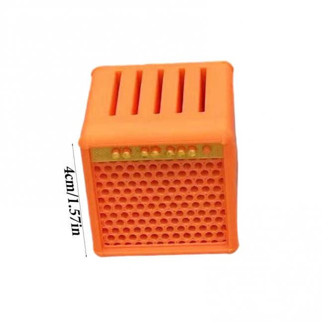 Guitar Pick Storage Box Retro Amplifier Design Pick Holder Pick Organizer Holds 5 Picks Display Stand Gift for Musicians Guitarists Guitar Pick Storage Box Retro Amplifier Design Pick Holder Pick Organizer Holds 5 Picks Display Stand Gift for Musicians Guitarists