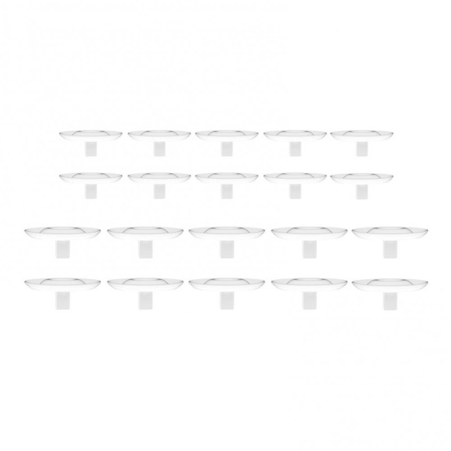 Floating Floral Arrangement Holder Clear Floating Flower Bowl Stem Holder Floating Mini Vase for Bowls Fish Tanks Dining Table Centerpiece