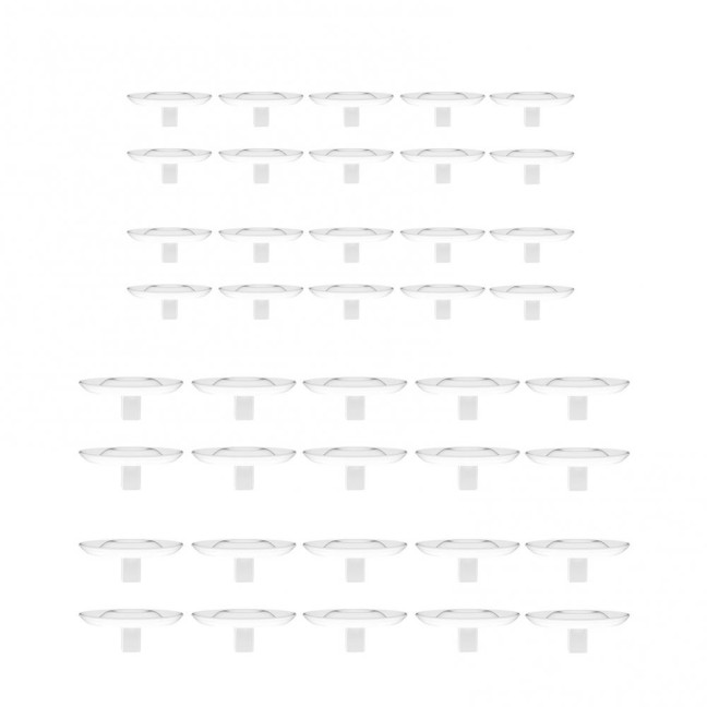 Floating Floral Arrangement Holder Clear Floating Flower Bowl Stem Holder Floating Mini Vase for Bowls Fish Tanks Dining Table Centerpiece