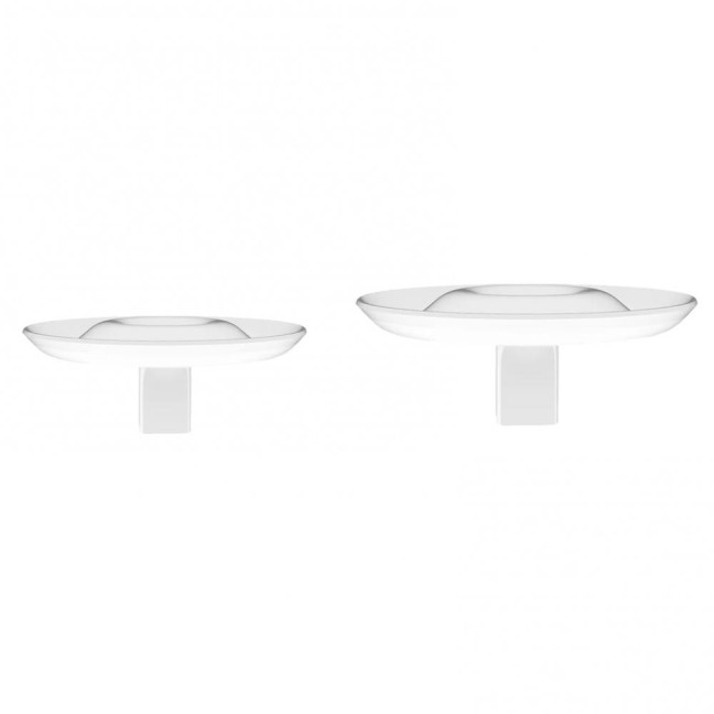 Floating Floral Arrangement Holder Clear Floating Flower Bowl Stem Holder Floating Mini Vase for Bowls Fish Tanks Dining Table Centerpiece