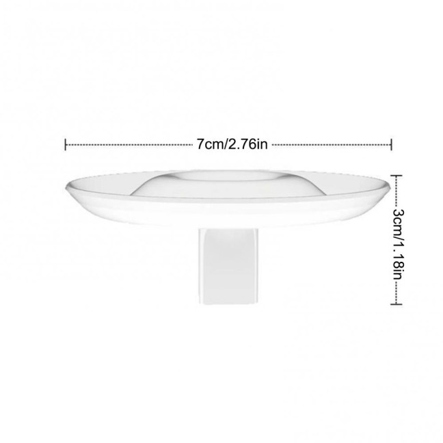 Floating Floral Arrangement Holder Clear Floating Flower Bowl Stem Holder Floating Mini Vase for Bowls Fish Tanks Dining Table Centerpiece