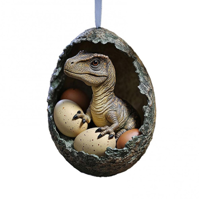 Christmas Ornament Acrylic Animal Egg Tree Pendant 2D Chicken Duck Turtle Eggshell Farm Decorations Holiday Gift for Family Friends Christmas Ornament Acrylic Animal Egg Tree Pendant 2D Chicken Duck Turtle Eggshell Farm Decorations Holiday Gift for Family Friends