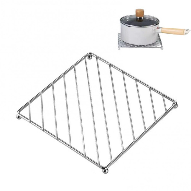 Cast Iron Pot Mats Thermal Insulation Pad Heat Resistant Trivet Coaster Set Pot Holder Dish Mat Kitchen Dining Essential