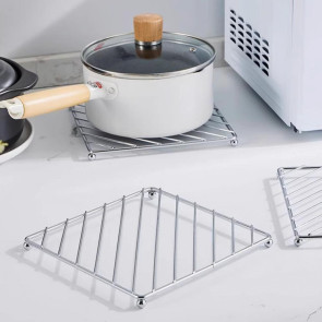 Cast Iron Pot Mats Thermal Insulation Pad Heat Resistant Trivet Coaster Set Pot Holder Dish Mat Kitchen Dining Essential