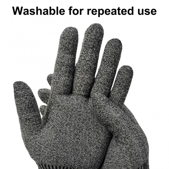 Cut Resistant Gloves Touchscreen Safety Anti Cutting Gloves for Kitchen Meat Cutting Oyster Shucking Fish Fillet Processing Mandoline