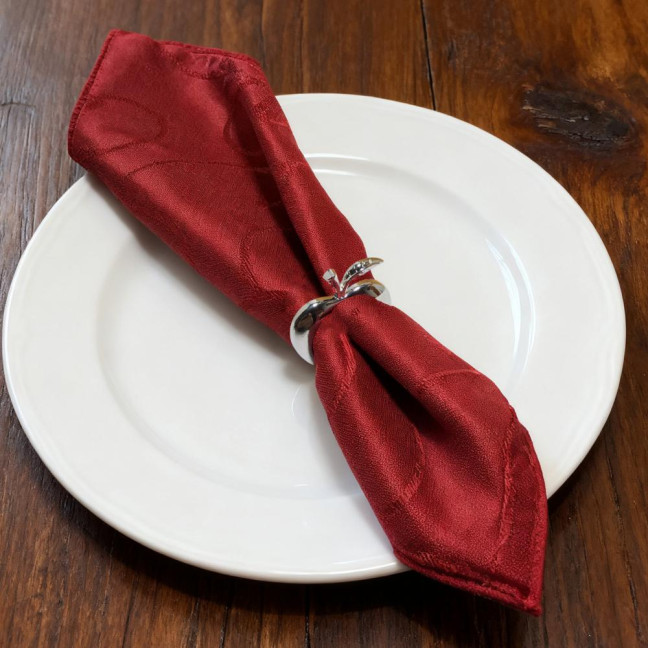 6Pcs Fruit Napkin Rings Jewish New Year Napkin Rings Decorative Alloy Napkin Holders for Rosh Hashanah Christmas Weddings Parties