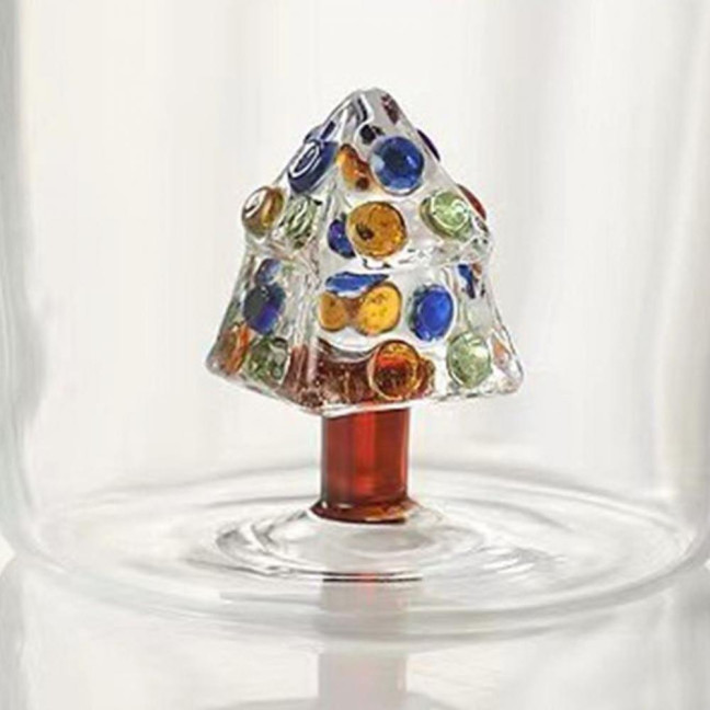 3D Christmas Tree Glass Cup High Borosilicate Wine Tumbler for Juice Cocktails Festive Party Drinkware for Holiday Celebrations 3D Christmas Tree Glass Cup High Borosilicate Wine Tumbler for Juice Cocktails Festive Party Drinkware for Holiday Celebrations