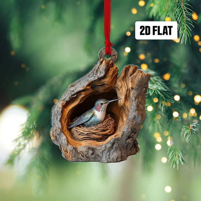 5Pcs Christmas Animal Ornaments 2D Acrylic Cute Wildlife Pendant Raccoon Owl Squirrel Hedgehog Bird Tree Hole Wood Texture Hanging Decorations 5Pcs Christmas Animal Ornaments 2D Acrylic Cute Wildlife Pendant Raccoon Owl Squirrel Hedgehog Bird Tree Hole Wood Texture Hanging Decorations