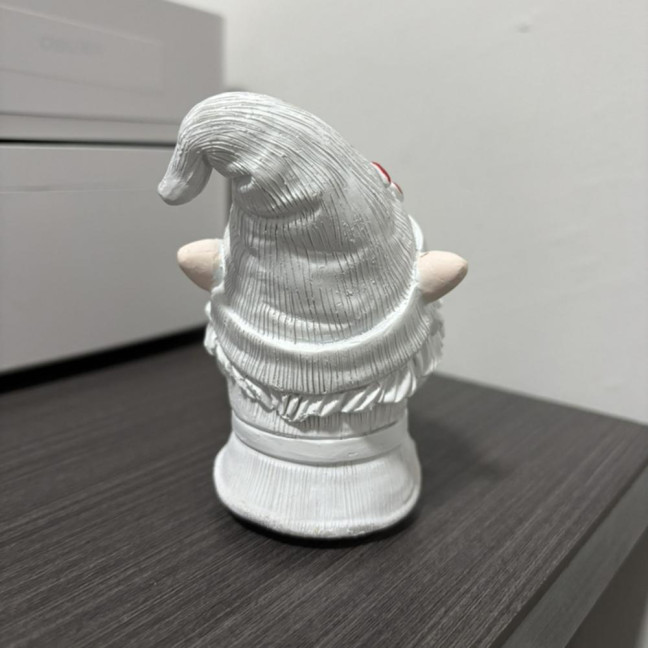 IT'S COFFEE TIME Gnome Figurine Drinking Coffee Dwarf Elf Resin Statue Home Office Desktop Decoration Ornament 