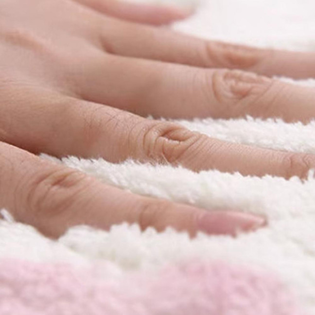 Bathroom Floor Mat Quick Drying Anti-Slip Machine Washable Bath Rug Funny Foot Design Bedroom Entryway Door Mat