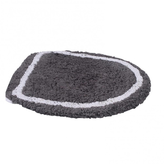 Toilet Mat Safety Elastic Easy Installation Bright Color Toilet Cover Hotel Bathroom Decor Elastic Fit Toilet Accessory