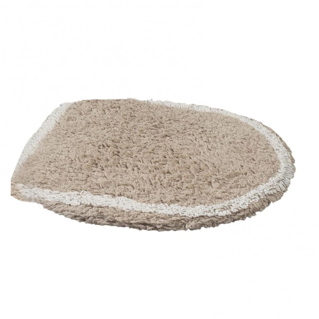 Toilet Mat Safety Elastic Easy Installation Bright Color Toilet Cover Hotel Bathroom Decor Elastic Fit Toilet Accessory