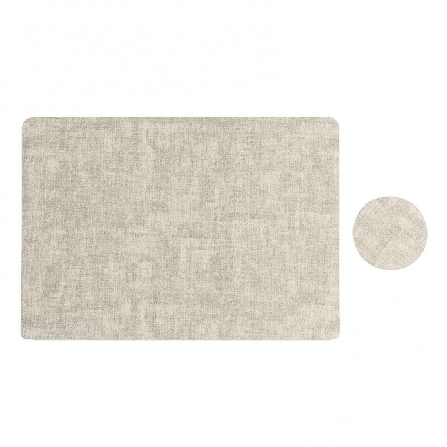 Dual Side Placemat Waterproof Faux Leather Coaster Placemat Solid Color Heat Insulation Pad for Dining Tables Countertops