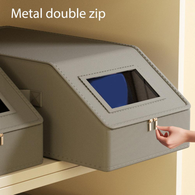 Hat Storage Box Baseball Cap Organizer with Transparent Window Stackable Hat Case Holds Up to 12 Caps for Closet Dust-Free Storage Hat Storage Box Baseball Cap Organizer with Transparent Window Stackable Hat Case Holds Up to 12 Caps for Closet Dust-Free Storage