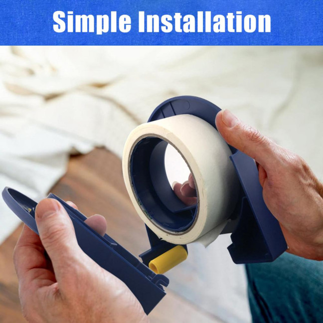 Painters Tape Applicator Windows Door Frame Trim Masking Tape Dispenser Painting Packaging Tape Cutter Portable Labeling Tape Cutting Tools