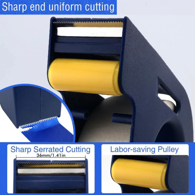 Painters Tape Applicator Windows Door Frame Trim Masking Tape Dispenser Painting Packaging Tape Cutter Portable Labeling Tape Cutting Tools