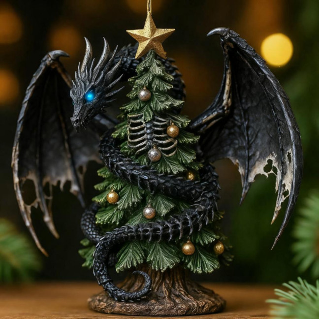 Dragon Christmas Tree Charm Ornament Festive Atmosphere Christmas Home Accents Decoration Party Accessories
