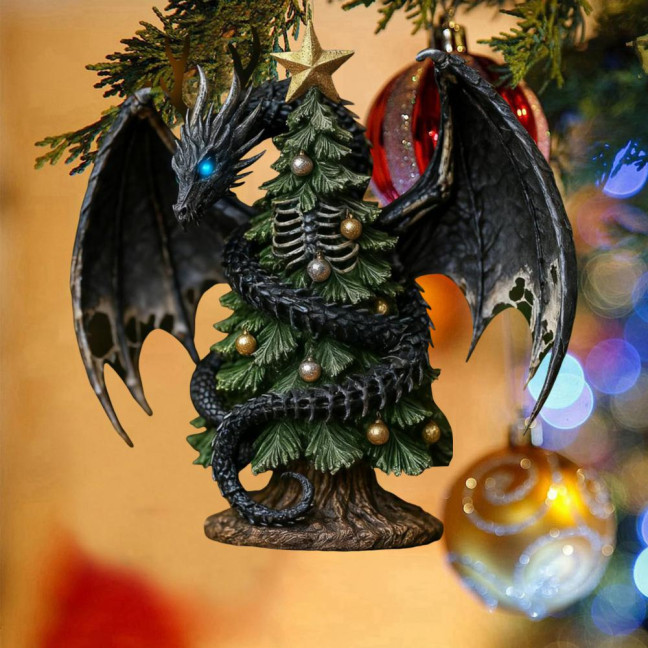 Dragon Christmas Tree Charm Ornament Festive Atmosphere Christmas Home Accents Decoration Party Accessories