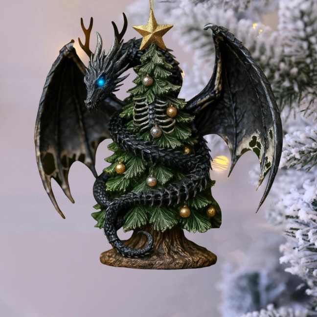 Dragon Christmas Tree Charm Ornament Festive Atmosphere Christmas Home Accents Decoration Party Accessories