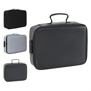 Travel Document Protection Bag Fireproof Waterproof File Storage Bag with Multi-Layer Design Card Holder File Organizer