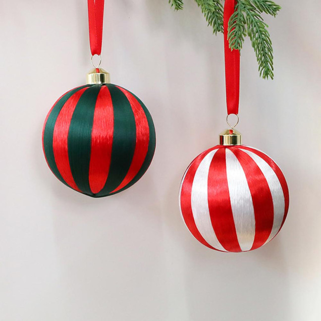 6Pcs 8cm Christmas Ball Ornaments Plastic Hanging Decor for Tree Window Display & DIY Crafts Shatterproof Festive Decorations