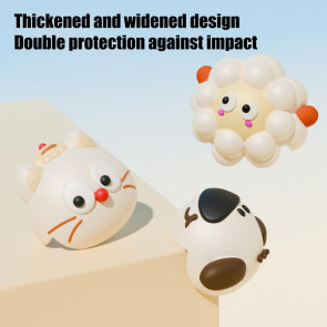 4Pcs Cartoon Animal Furniture Corner Protector Anti-collision Baby Proof Self-adhesive Table Desk Right Angle Sharp Edges Corner Guard Bumper Protective Cover 
