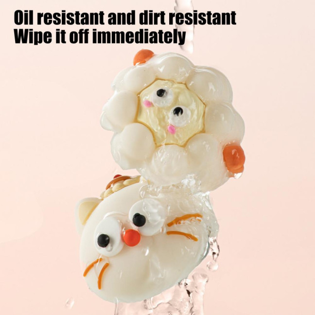 4Pcs Cartoon Animal Furniture Corner Protector Anti-collision Baby Proof Self-adhesive Table Desk Right Angle Sharp Edges Corner Guard Bumper Protective Cover 