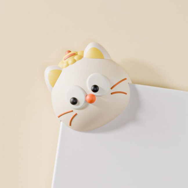 4Pcs Cartoon Animal Furniture Corner Protector Anti-collision Baby Proof Self-adhesive Table Desk Right Angle Sharp Edges Corner Guard Bumper Protective Cover 