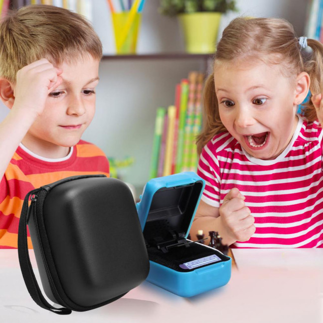 Hard Carrying Case Portable Shockproof Waterproof Case Compatible with Batteries Protective Storage Box for Bitzee Virtual Digital Pets Daily Outings Vacation Use