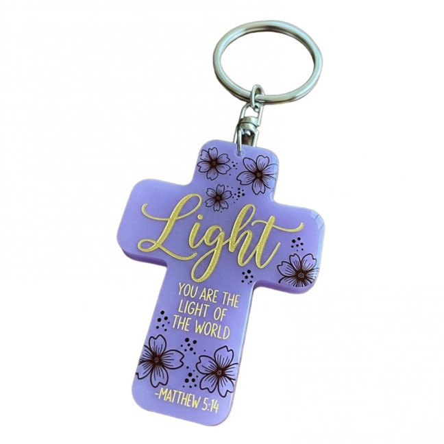 Acrylic Keychain Inspirational Scripture Ten-Shaped Pendant Keyring Religious Christian Faith Gift for Men Women Acrylic Keychain Inspirational Scripture Ten-Shaped Pendant Keyring Religious Christian Faith Gift for Men Women
