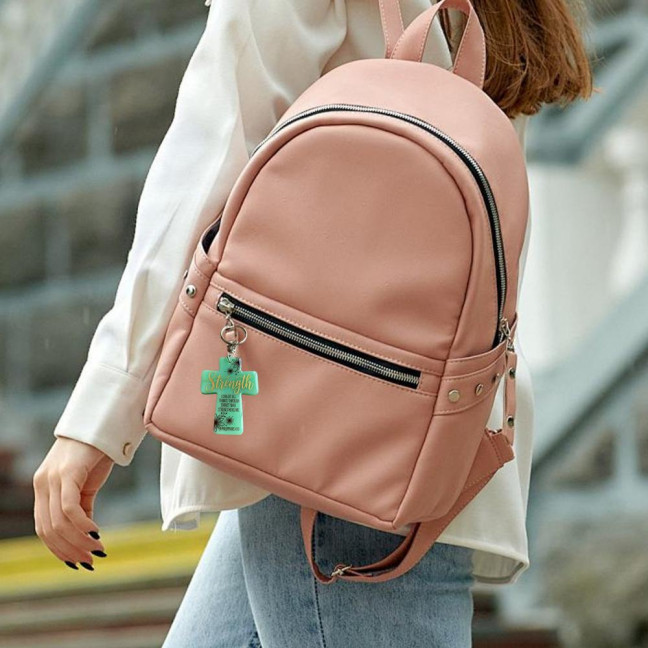 Acrylic Keychain Inspirational Scripture Ten-Shaped Pendant Keyring Religious Christian Faith Gift for Men Women Acrylic Keychain Inspirational Scripture Ten-Shaped Pendant Keyring Religious Christian Faith Gift for Men Women