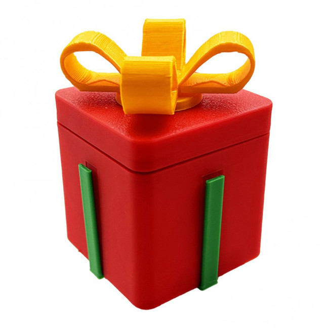 3D Printed Christmas Ornament Child-Safe Holiday Decor Stress Relief Toy Christmas Themed Event Decoration 3D Printed Christmas Ornament Child-Safe Holiday Decor Stress Relief Toy Christmas Themed Event Decoration