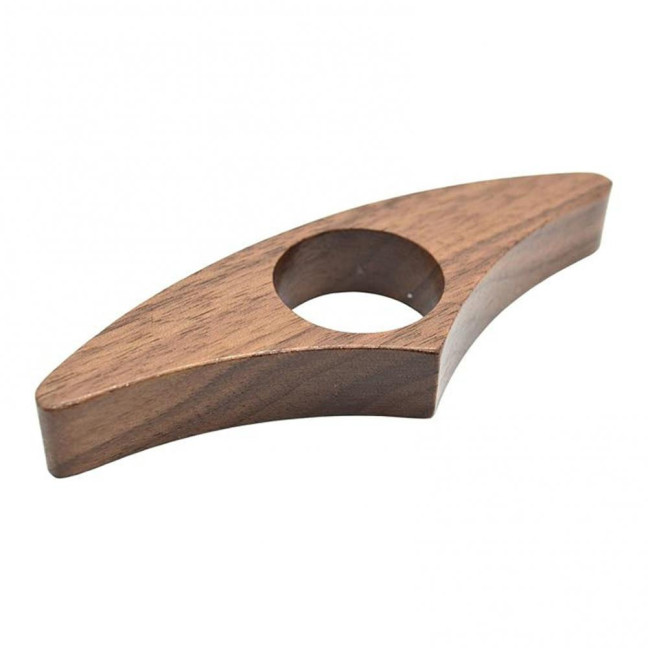 Wooden Book Page Holder Ergonomic Thumb Ring Portable Lightweight Book Page Folder Reading Comfort Accessory